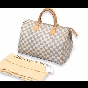 Louis Vuitton Damier Azur Speedy 35